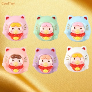 Cooltoy ตุ๊กตาแมวนําโชค ขนาดเล็ก สําหรับตกแต่งบ้านตุ๊กตา 1 ชิ้น