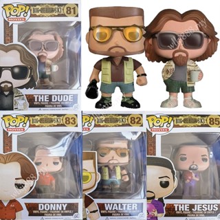 โมเดลฟิกเกอร์ Funko POP The Big Lebowski The Dude 81 Walter Donny 83 85 The Jesus สําหรับตกแต่งสํานักงาน