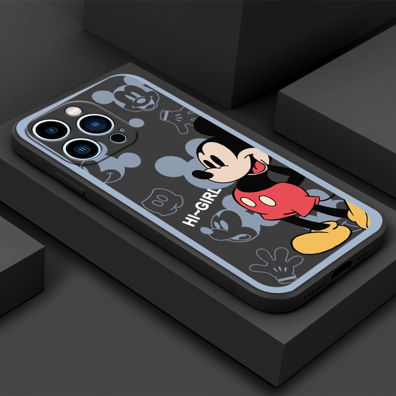 เคส OPPO A17 A16 A15 A15S A3S A5S A7 A12 A5 2020 A9 2020 A31 A53 A33 A12E A55 4G A76 A96 4G MF027A เคสโทรศัพท์มือถือ ซิลิโคนนิ่ม กันกระแทก ลายมิกกี้เมาส์ สําหรับ