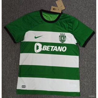 เสื้อกีฬาแขนสั้น ลายทีมชาติฟุตบอล Lisbon 2324 คุณภาพสูง