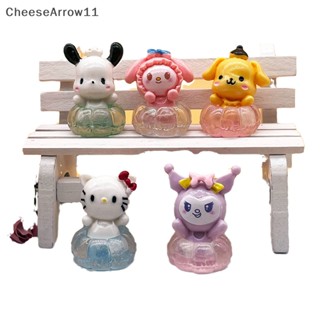 Che จี้พวงกุญแจ รูปการ์ตูน Sanrio เรืองแสง แฮนด์เมด DIY สําหรับตกแต่งรถยนต์ 2 ชิ้น