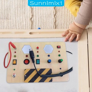 [Sunnimix1] บอร์ดของเล่น Montessori สําหรับเด็ก 1 2 3 4 ปี 2 3 4 ปี