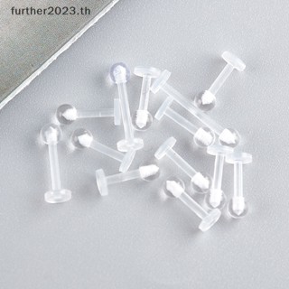 [FT] ต่างหูสตั๊ด อะคริลิคใส 10 ชิ้น [พร้อมส่ง]