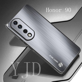 เคสโทรศัพท์มือถือโลหะ กันกระแทก สําหรับ Honor 90 Pro 90Lite