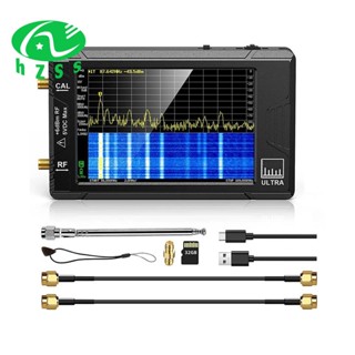 เครื่องวิเคราะห์สเปกตรัมอัลตร้า 4 นิ้ว พลาสติก TINY SA วิเคราะห์ความถี่ 100KHz-5.3GHz เพิ่มเครื่องทดสอบเครือข่ายการ์ด 32GB