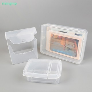 [risingmp] กล่องเก็บโปสการ์ด แบบใส ขนาดใหญ่ จุของได้เยอะ