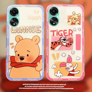 เคสโทรศัพท์มือถือแบบใส กันกระแทก ลายการ์ตูนน่ารัก สําหรับ OPPO A38 A78 5G 4G NFC 2023 A78 NFC A78 4G