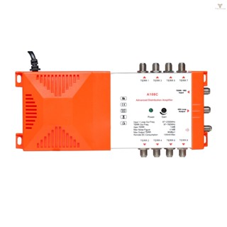 Fw เครื่องขยายเสียง 8 ทาง 87-2350MHz เสาอากาศขยายสัญญาณทีวี เสียงรบกวนต่ํา สําหรับ Indo