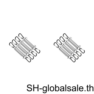 1/2/3 แบบพกพา สเตนเลส เต็นท์ สปริง หัวเข็มขัด เปลี่ยน ตั้งแคมป์ กันสาด ลม เชือก ปรับความตึง คาราบิเนอร์