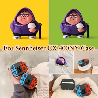 【พร้อมส่ง】เคสหูฟัง แบบนิ่ม ลายการ์ตูน สําหรับ Sennheiser CX 400NY Sennheiser CX 400NY