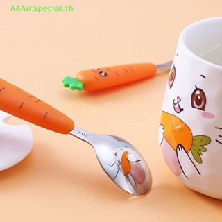 Aaairspecial ช้อนส้อมป้อนอาหาร ลายการ์ตูน สําหรับเด็กทารก