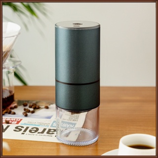 Jaz เครื่องบดกาแฟไฟฟ้า สเตนเลส แบบพกพา ปรับความหยาบได้ ชาร์จ Usb