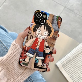 เคสโทรศัพท์มือถือหนังแกะ ลายการ์ตูนลูฟี่ วันพีช สําหรับ Vivo Y70S Y51S Y70T Y72 Y53S Y73S S7E Y76S Y74S Y76 Y79 V7 Plus Y81 Y83 Y85 Y89 V9 Y91 Y95 Y93 Y91C Y90 Y93S Z5X Z1 Pro Z6