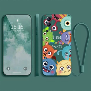 🔥🔥🔥 เคส Vivo Y72 Y52 5G เคสโทรศัพท์มือถือนิ่ม กันลื่น ลายมอนสเตอร์น่ารัก สําหรับ