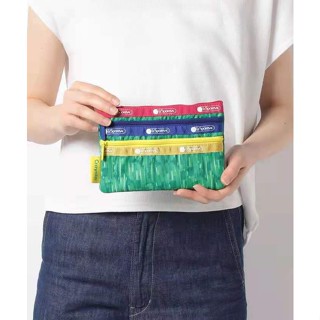 ใหม่ กระเป๋าใส่เหรียญ สามแถบ จัดระเบียบ กระเป๋าจัดเก็บ 7158 หลายสี