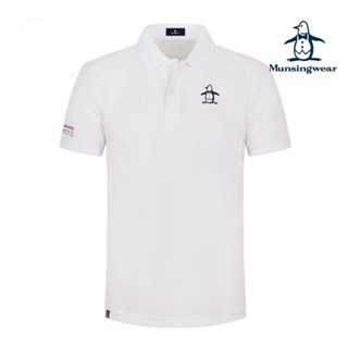 Munsingwear เสื้อยืดโปโล แขนสั้น พิมพ์ลาย Wansingwei Golf แฟชั่นฤดูร้อน สําหรับผู้ชาย