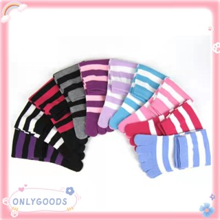 Only รองเท้าแตะ ลายทาง สุ่มสี แฟชั่นสําหรับผู้หญิง 3 คู่ 6 คู่