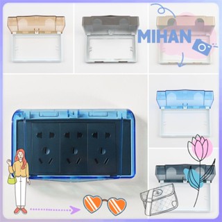 Mihan ฝาครอบปลั๊กไฟฟ้า 86 แบบกันน้ําหลากสี