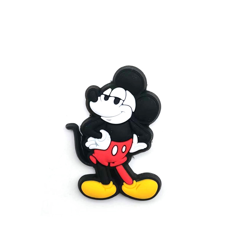 มิกกี้ตลก Jibbitz ชุดตัวติดรองเท้าเซต ตัวติดรองเท้ามีรู จิ๊บบิท Charms ตกแต่งน่ารัก