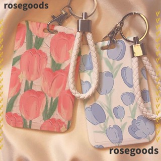 Rosegoods1 ที่ใส่นามบัตร, ที่ใส่บัตรเครดิต พลาสติก, อุปกรณ์นักเรียนการ์ตูน ผู้หญิง ผู้ชาย