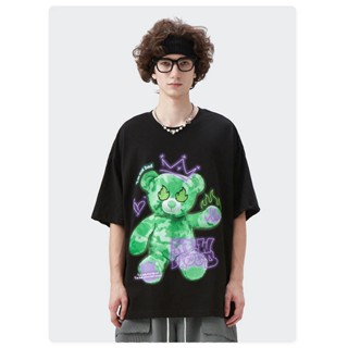 ALAND เสื้อยืด  INFLATION รุ่น  BEAR BRUSH PRINTING T-SHIRT