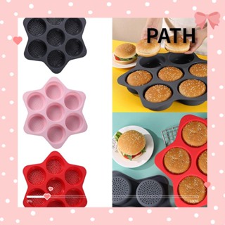 PATH แผ่นซิลิโคน 7 ช่อง ไม่ติดผิว ปลดง่าย สําหรับทําอาหาร