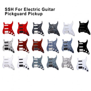 New Arrival~Electric Guitar SSH Pickguard Kit with Single Coil and Double Coil Bridge Pickup