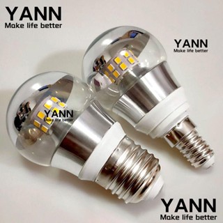 Yann1 หลอดไฟ LED E27 E14 ชุบไฟฟ้า 5W 7W 9W สีขาว สําหรับตกแต่ง 2023