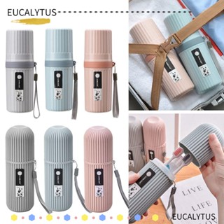 Eutus เคสป้องกันยาสีฟัน แบบใช้แล้วทิ้ง สําหรับเดินทาง ห้องน้ํากลางแจ้ง