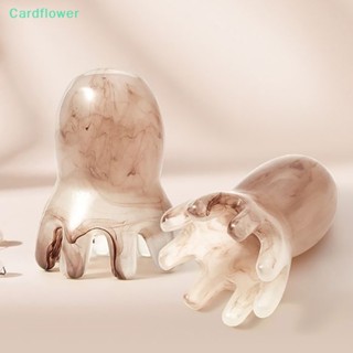 &lt;Cardflower&gt; แปรงหวีนวดหนังศีรษะ รูปปลาหมึก 1 ชิ้น