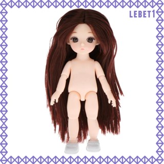 [Lebet] ตุ๊กตาเจ้าหญิง BJD ขยับได้ ขนาด 16 ซม. 1/12 ของเล่นสําหรับเด็ก