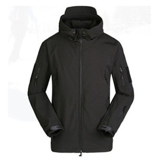 Outdoor Hooded Jacket Men Women Waterproof Breathable Hiking Jackets Coat