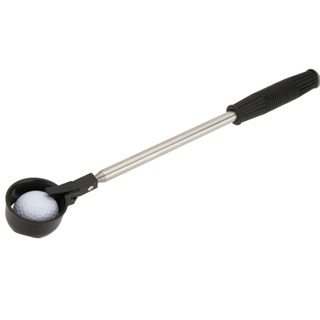 Telescopic Golf Ball Retriever Stainless Steel Shaft Golf Ball Picker Scoop