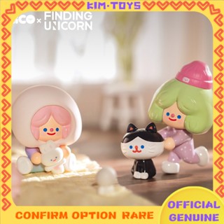 【Kim Toy】 f.un ลิงก์สไตล์พื้นฐาน รูปยูนิคอร์น สวมใส่สบาย สําหรับใช้ในชีวิตประจําวัน Rico Happy Daily