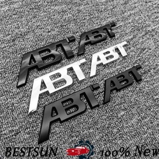 สติกเกอร์โลโก้ Audi Volkswagen ABT A3 A4L A5 A6 A7 Q2 Q3 สําหรับตกแต่งรถยนต์