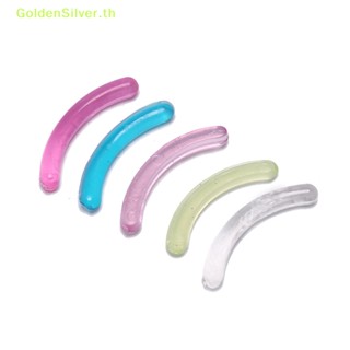 Goldensilver แผ่นยางดัดขนตา แบบเปลี่ยน สําหรับแต่งหน้า 10 ชิ้น