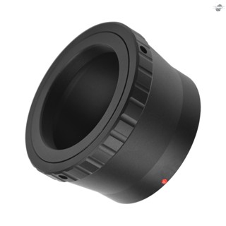 {fly} Andoer T2-M4/3 แหวนอะแดปเตอร์เมาท์เลนส์โลหะ T/T2 แบบเปลี่ยน สําหรับกล้อง Panasonic DMC-G1 DMC-GH1 DMC-GF1 Olympus EP1 EP2 EPL1 Micro 4/3