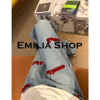 EMILIA SHOP  กางเกงขายาว กางเกงขายาวผู้หญิง สไตล์เกาหลี  Stylish ทันสมัย คุณภาพสูง ins A97L1N0 36Z230909