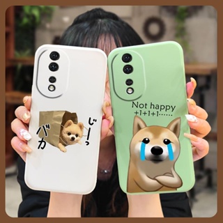 Solid color Back Cover Phone Case For Huawei Honor80 5G soft shell protective case Skin feel silicone Camera all inclusive