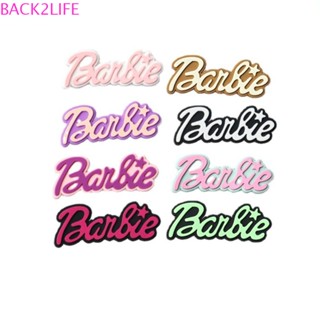 Back2life จี้ตัวอักษร หลากสี สําหรับตกแต่งตุ๊กตาบาร์บี้ DIY 10 ชิ้น