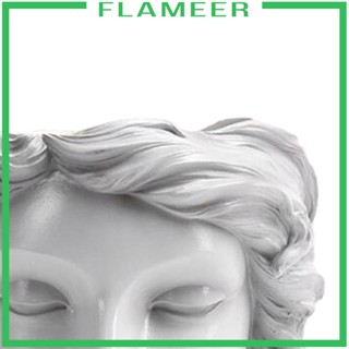 [Flameer] กระถางต้นไม้เรซิ่น รูปใบหน้ามนุษย์ สําหรับตกแต่งบ้าน