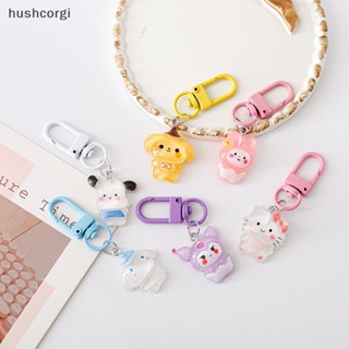 [hushcorgi] Sanrio พวงกุญแจ จี้รูปเฮลโลคิตตี้ สําหรับกล่องหูฟัง Airpods