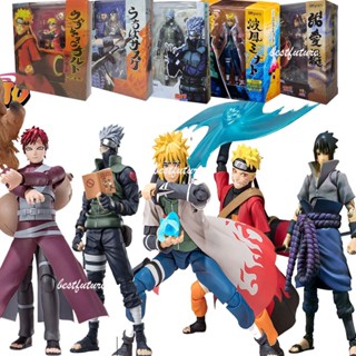 Shf โมเดลฟิกเกอร์ Naruto Kakashi Itachi Sasuke Uchiha Gaara Namikaze Minato Sh Figuarts ของเล่นสําหรับเด็ก