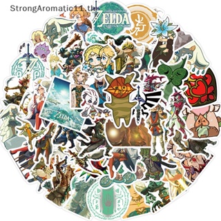 Strongaromatic สติกเกอร์ ลายกราฟฟิตี้ Tears of the Kingdom of Zelda สําหรับติดตกแต่งแล็ปท็อป สมุดไดอารี่ โทรศัพท์มือถือ อัลบั้ม ตู้เย็น DIY 50 ชิ้น