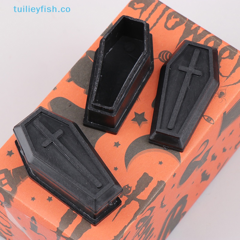 [Tuilieyfish] กล่องโลงศพ พร้อมฝาปิด ขนาดเล็ก สําหรับปาร์ตี้ฮาโลวีน TH