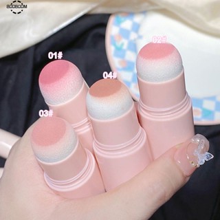 Zvev Heartache Blush Stick Sponge Blush Cream ริมฝีปากและแก้มสามารถใช้คู่สี Natural Matte Blush booboom