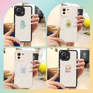 creative Silica gel Phone Case For Xiaomi 11 protective youth personality luxurious heat dissipation Anti-knock Cartoon