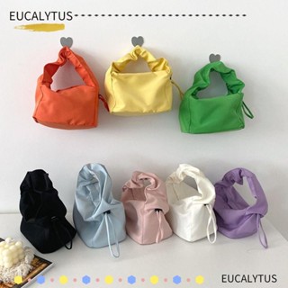 Eutus กระเป๋าแฟชั่น ขนาดเล็ก สีแคนดี้ สําหรับผู้หญิง