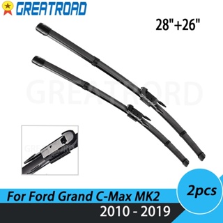 ใบปัดน้ําฝนกระจกหน้ารถยนต์ LHD 28 นิ้ว 26 นิ้ว สําหรับ Ford C-Max Grand C-Max 2010-2019