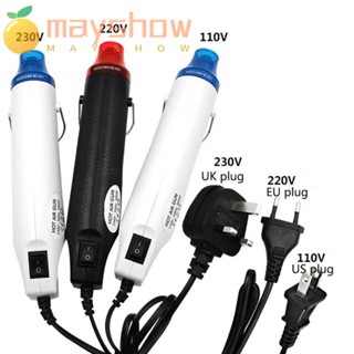 Mayshow เครื่องมือเป่าลมร้อน ทนทาน DIY 300W 220V อบแห้ง ระบายสีตามอุณหภูมิ